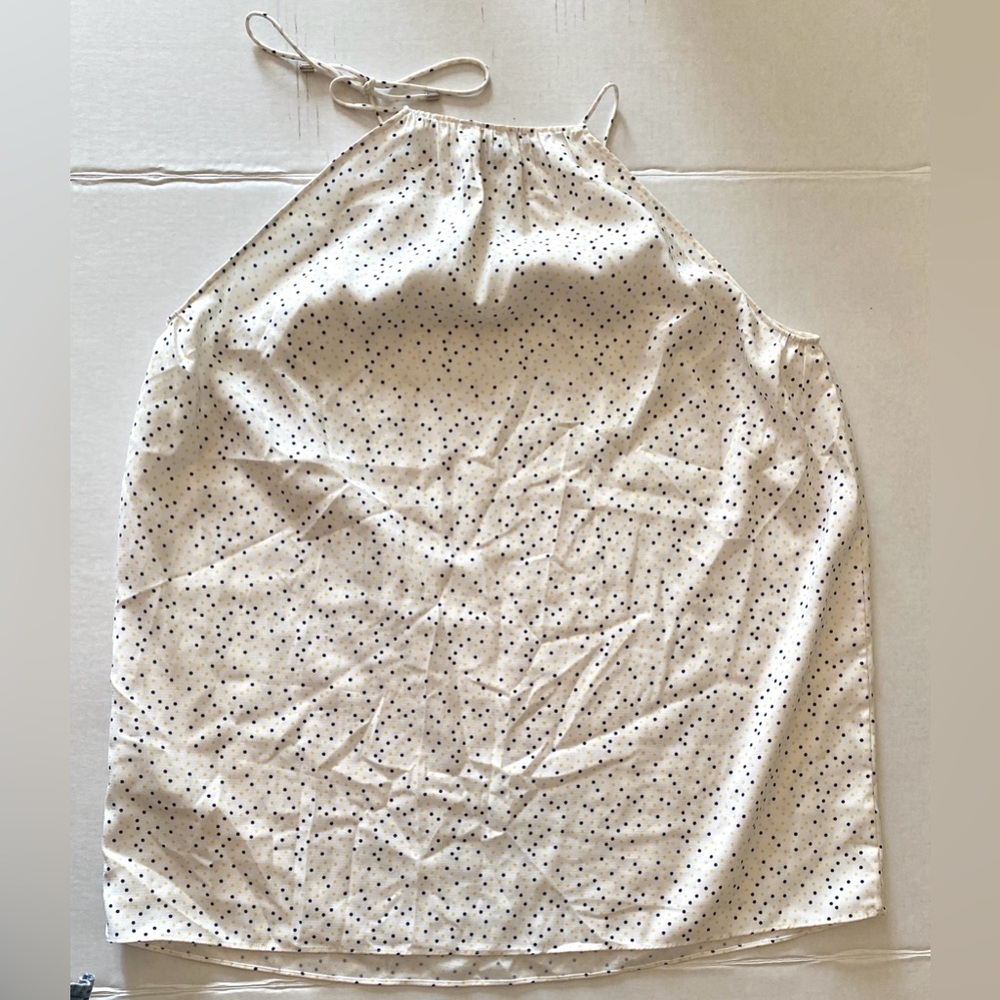 Massimo Dutti Micro Dot Halter Top - image 6